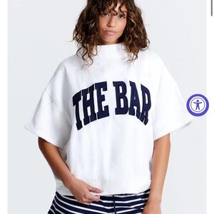 ISO the bar terry cloth top